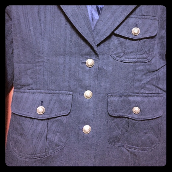 Navy Blue Blazer - Picture 2 of 3